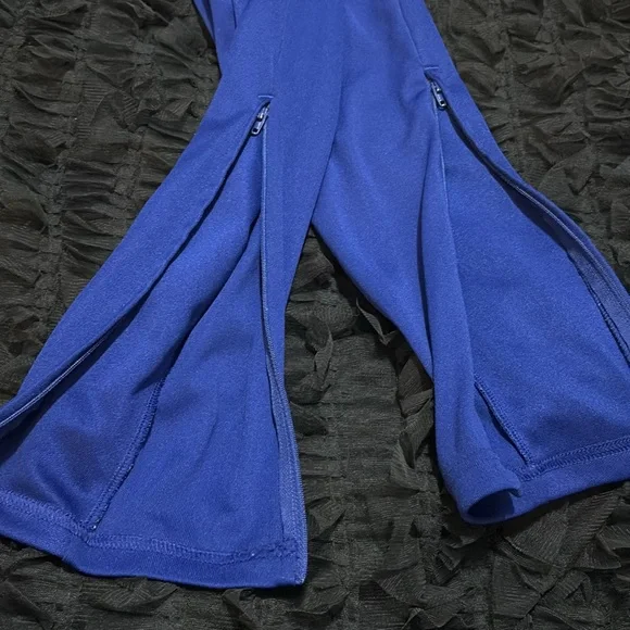 Women’s Adidas royal blue ClimaCool pants Size XS 4-6 - Picture 3 of 6